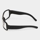 Men's Plastic Clear Glass Sport Sunglasses, , small