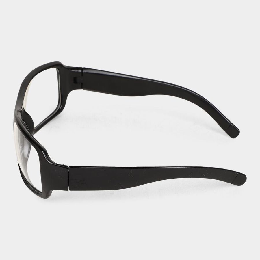 Men's Plastic Clear Glass Sport Sunglasses, , large