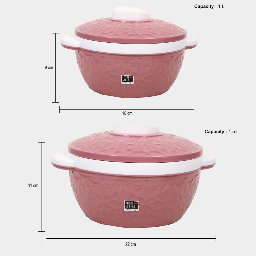 Thermoware Casserole Set - 1 L, 1.5 L, , large image number null
