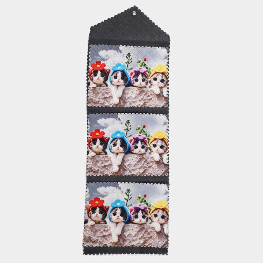 Grey Polyester Wall Hanging, , large