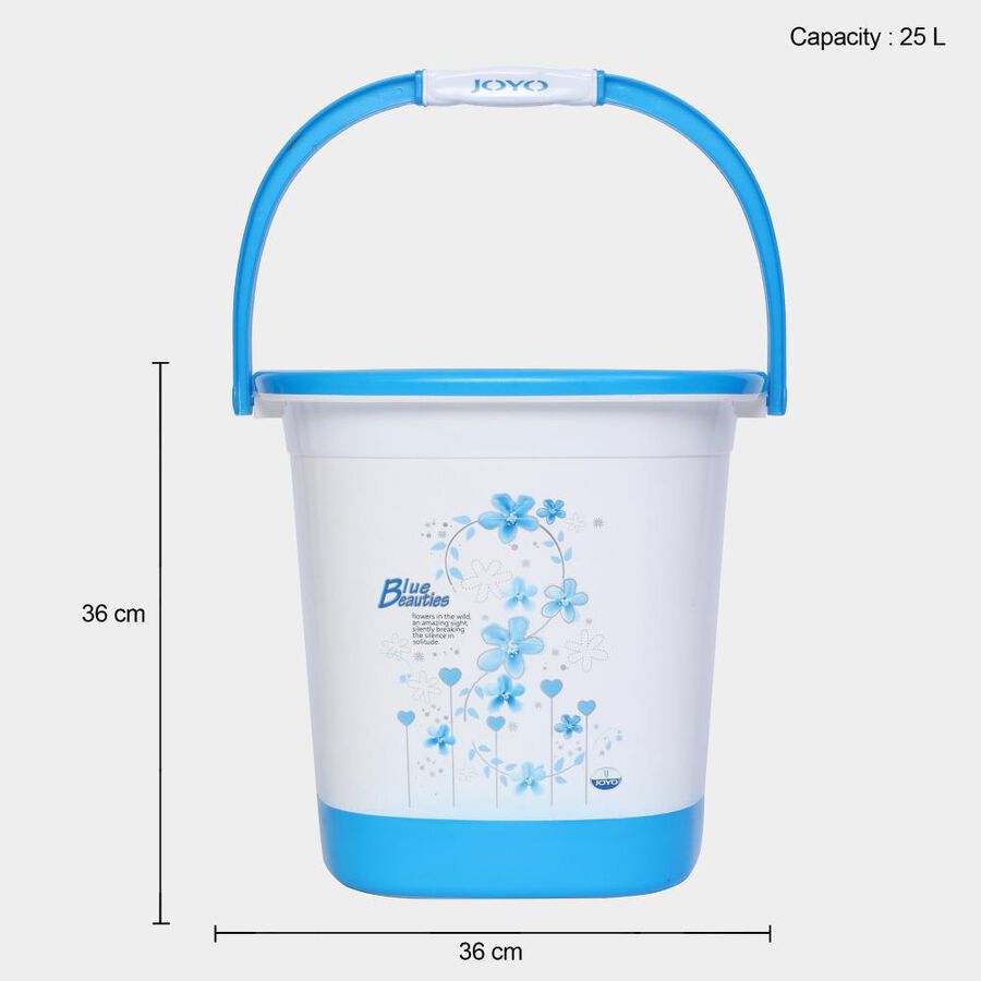 25 L Plastic Bucket, , large image number null