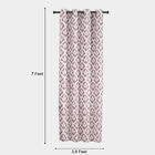 E 7 ft. Purple Polyester Curtain, , small image number null