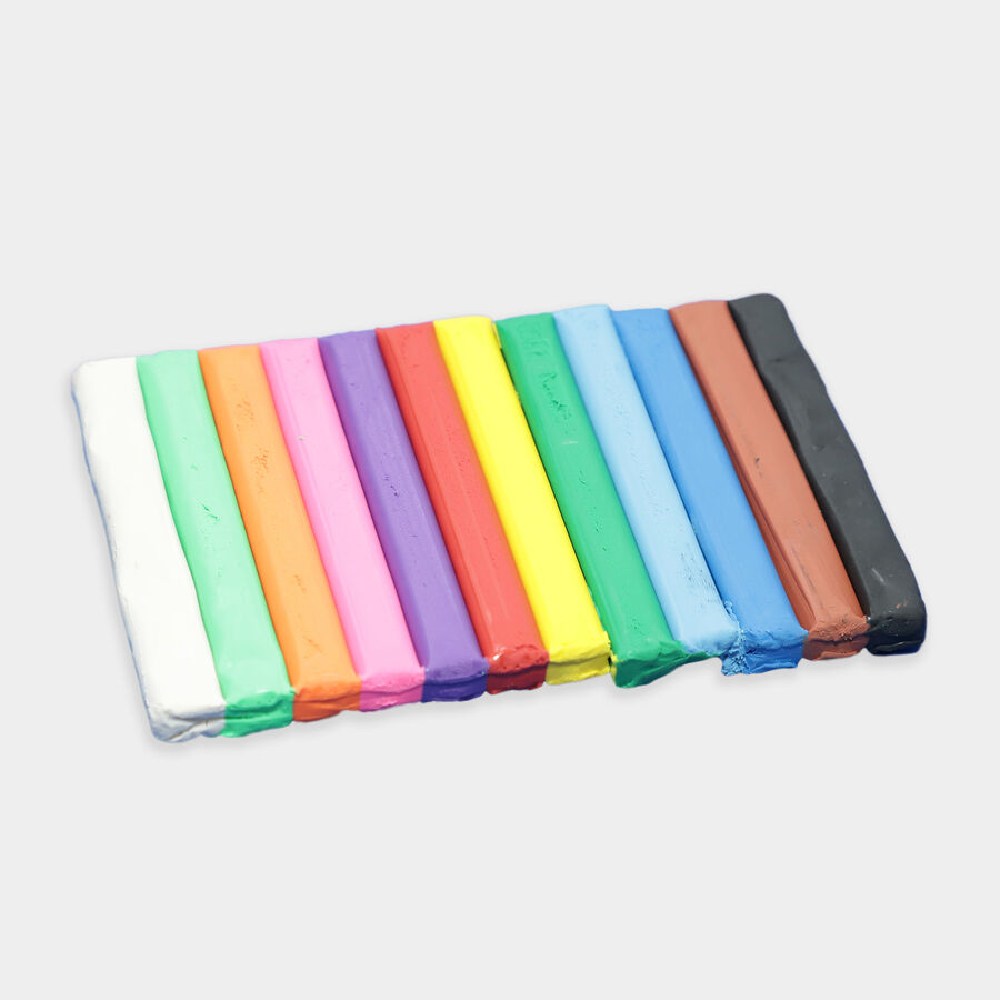 Modelling Clay Set, 12 Shades, , large image number null