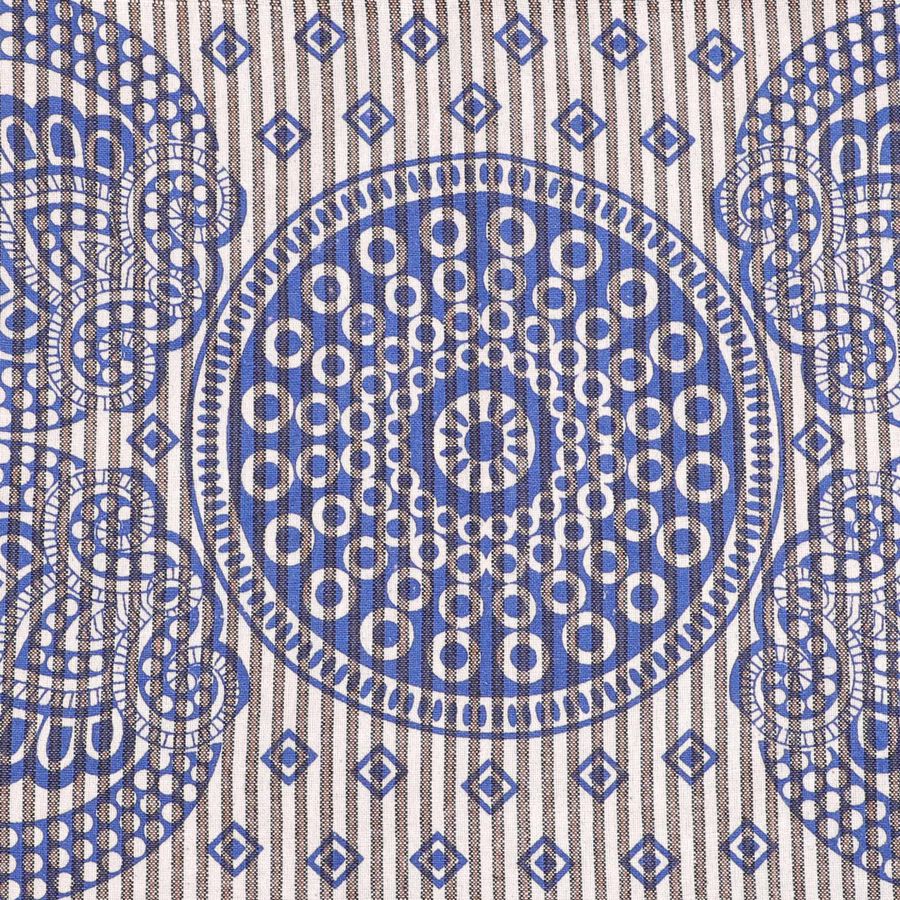 Blue Cotton Pillow Cover, , large image number null