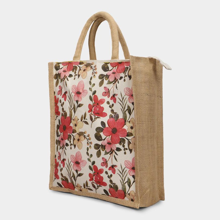 Beige Jute Bag, , large image number null