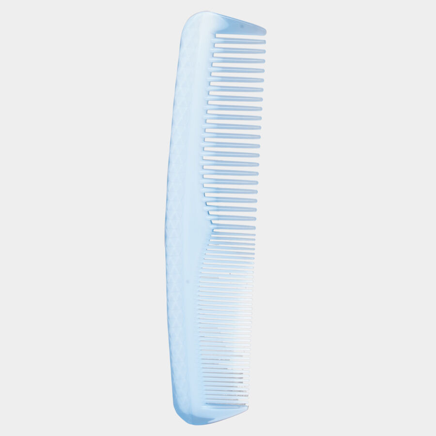 Plastic Hair Comb, Set of 6 - Colour/Design May Vary, , large image number null