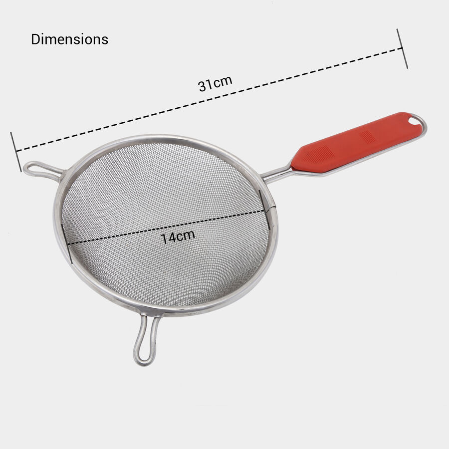 Stainless Steel Juice Strainer (14cm), , large image number null