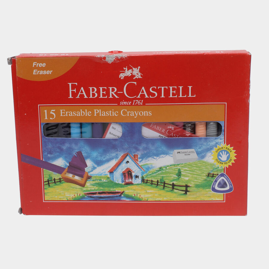 Wax Crayons 15 Shades, , large image number null