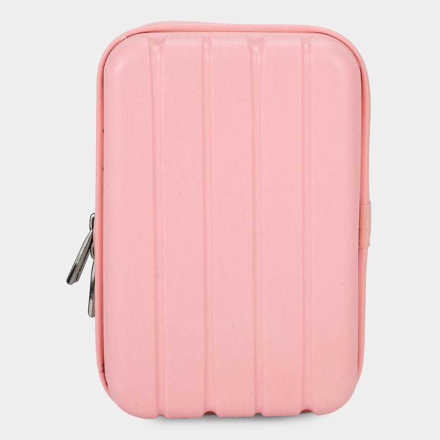 Pink Pvc Handy Pouch, , large
