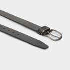 Men's Black Pu Casual Belt , , small image number null