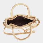 Women's Beige Polyurethane Sling Bag, , small image number null