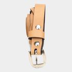 Women's Tan Polyurethane Belt, , small image number null