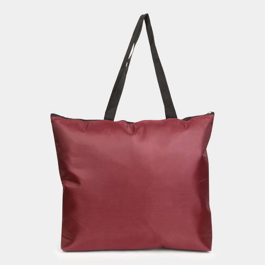 Maroon Fabric-Nylon Bag, , large image number null