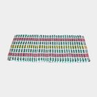 Blue Polyester Cotton Mat, , small