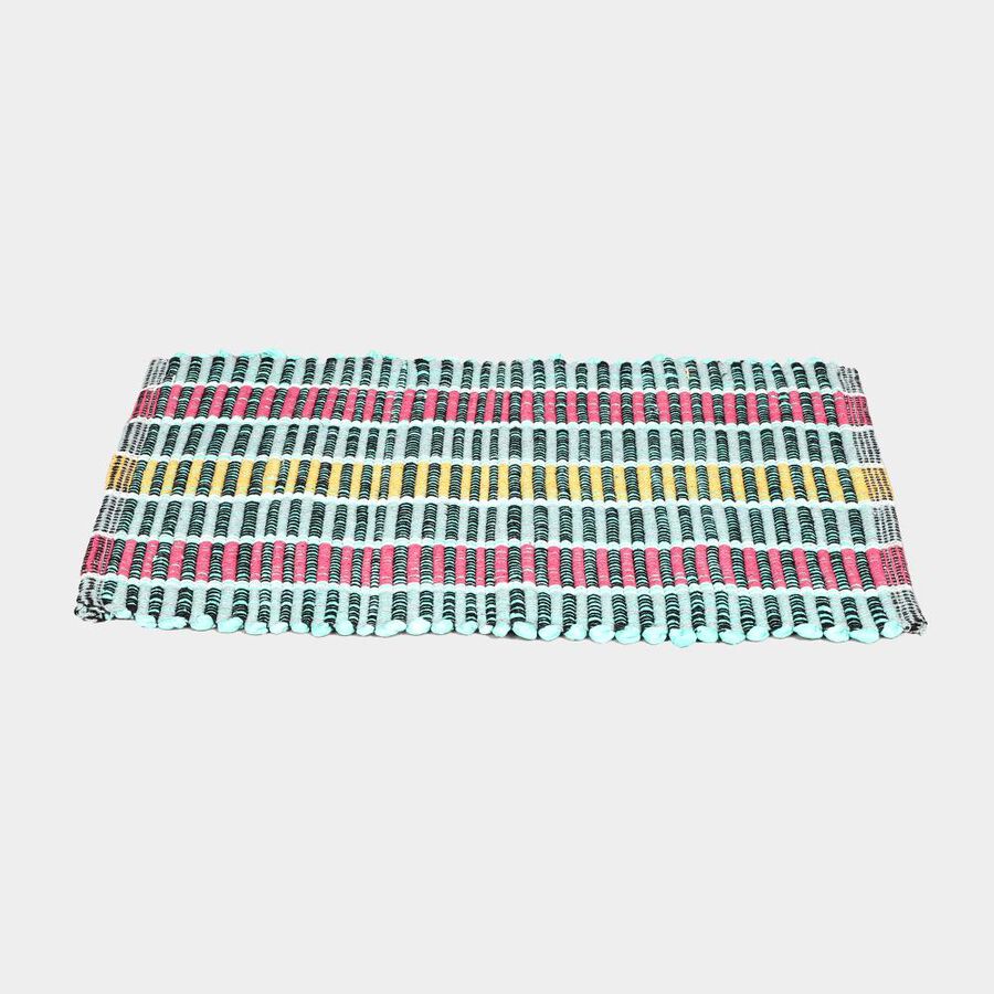 Blue Polyester Cotton Mat, , large