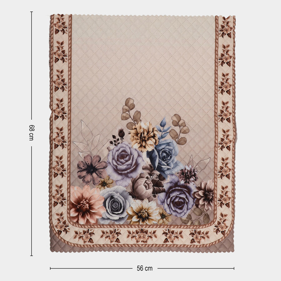 Beige Polyester Sofa Cover, , large