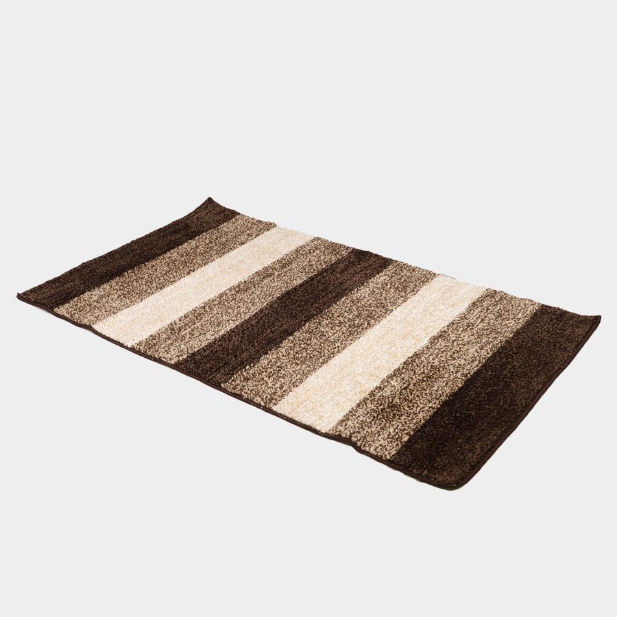 Brown Polyester Bedside Runner, , large image number null