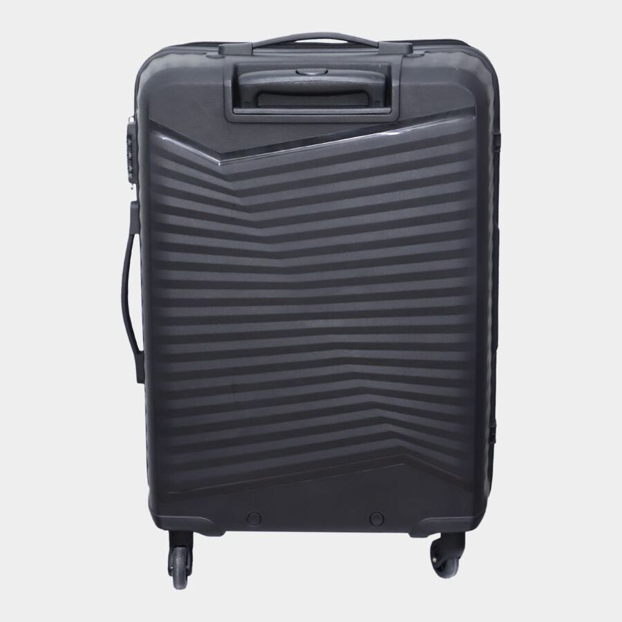 4-Wheel Black PVC Matee Hard Case Trolley, Small + Medium + Large, , large image number null