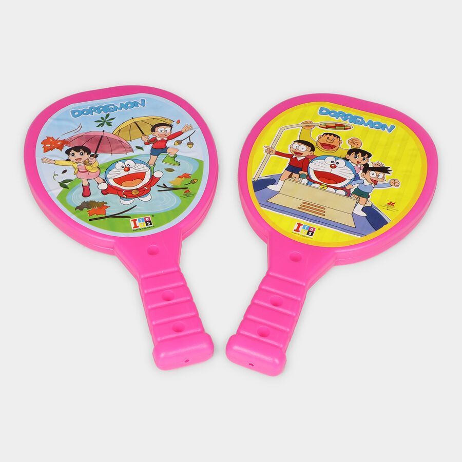 Kid's Doraemon Plastic Table Tennis Set, , large