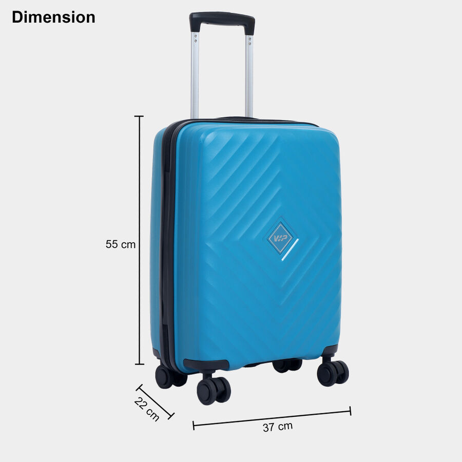 8 Wheels Dark Blue Polypropylene Trolley, , large image number null