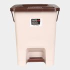 15L Brown Plastic Dustbin, , small image number null