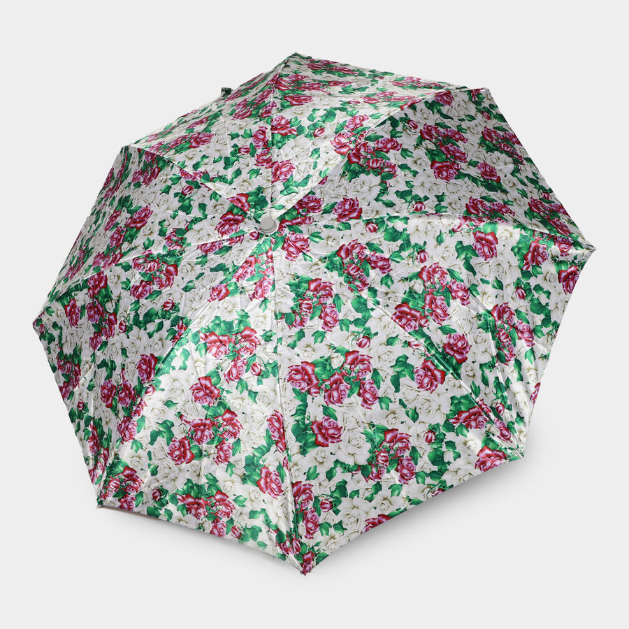 White Nylon/Polyester Umbrella, , large image number null