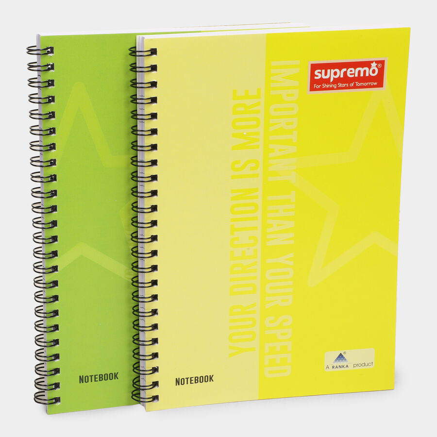 160 Pages Spiral Diary, Set of 2, , large image number null