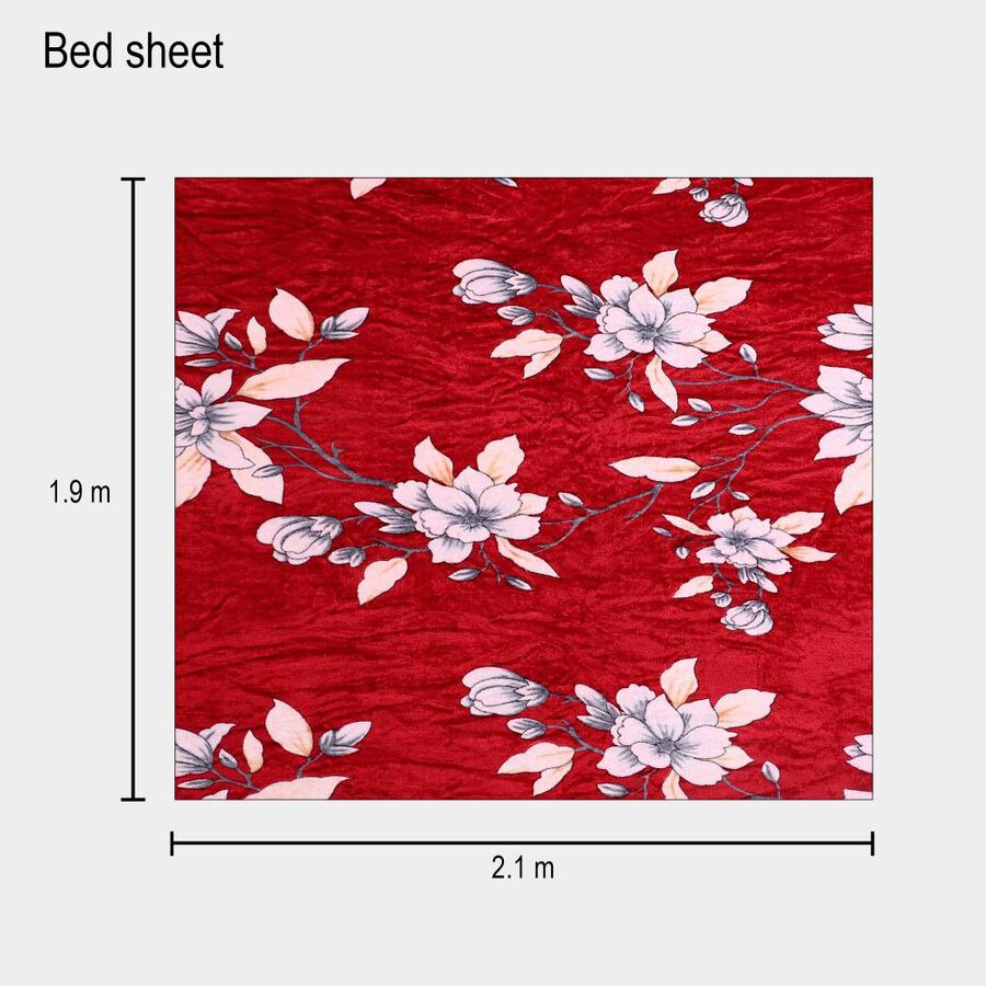 Red Polyester Top Sheet, , large