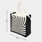 Black Canvas Lunch Bag, , small image number null
