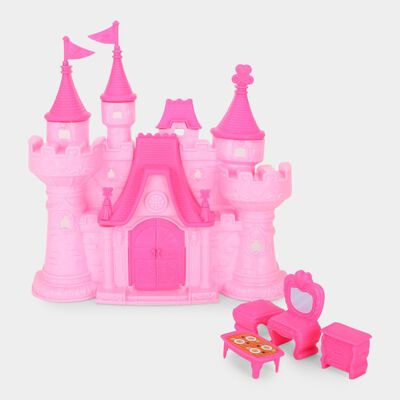 Light Pink Plastic Doll House 