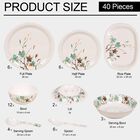 Melamine Dinner Set 40 Pcs, , small image number null