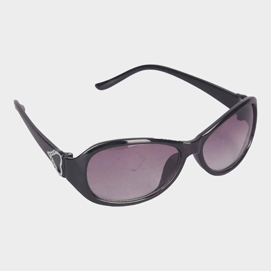 Women's Plastic Gradient Oval Sunglasses, , large image number null