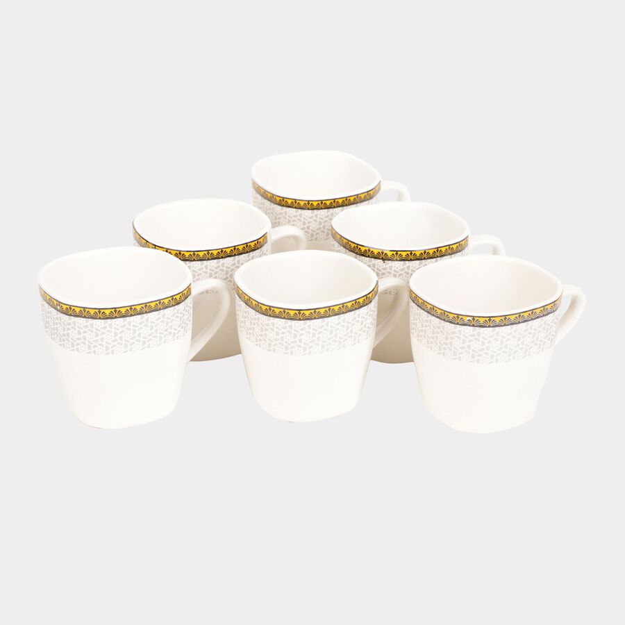 120 ml Stoneware Cup, Set of 6, , large image number null