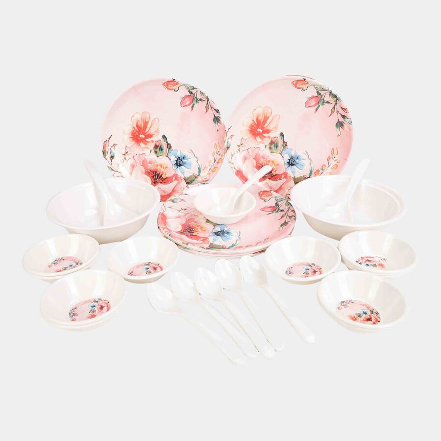 28 Pcs. Melamine Dinner Set, , large image number null