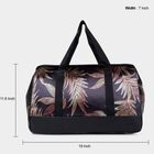 Black Polyester Duffle Bag, , small image number null