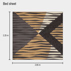 120 GSM Grey Microfiber Double Bedsheet, , small image number null