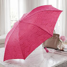 Woman's Pink Polyester Umbrella, , small