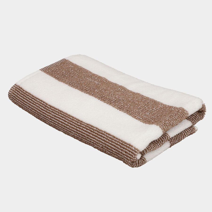 200 GSM Beige Microfiber Bath Towel, , large