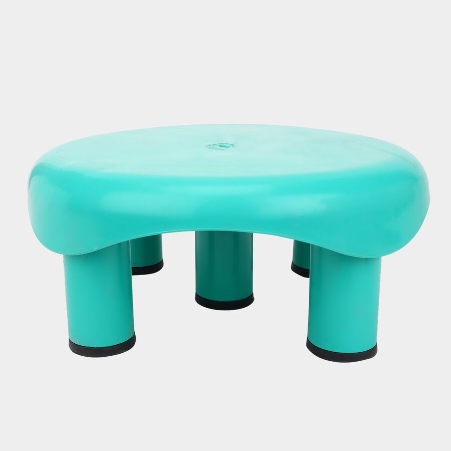 Green Plastic Bath Stool, , large image number null