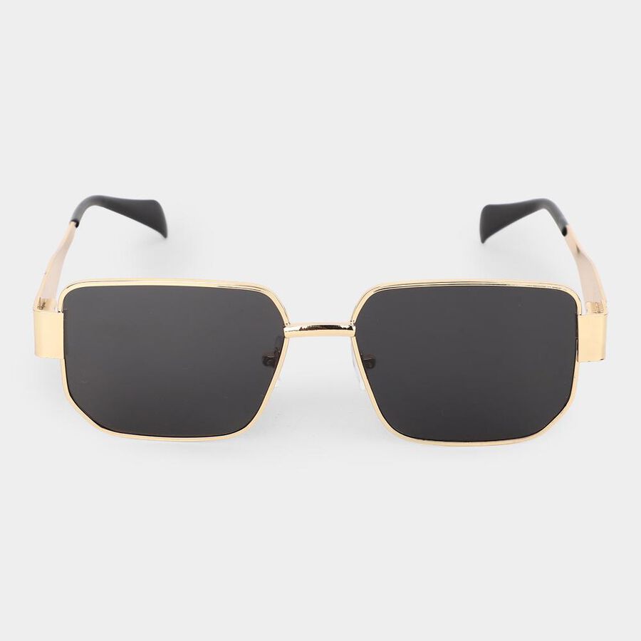 Black Metal Men Sunglassess , , large