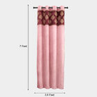 7 ft. Pink Polyester Curtain, , small image number null