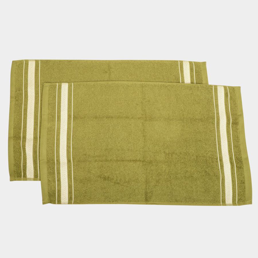 380 GSM Green Cotton Hand Towel, , large