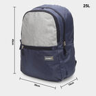 Blue Polyester Backpack, , small