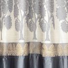 5ft. Grey Window Curtain, , small image number null