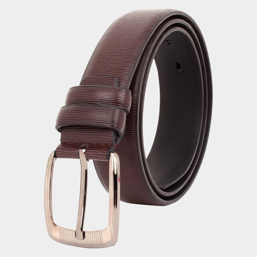 Men Formal Brown Belt (32 in.), , large image number null
