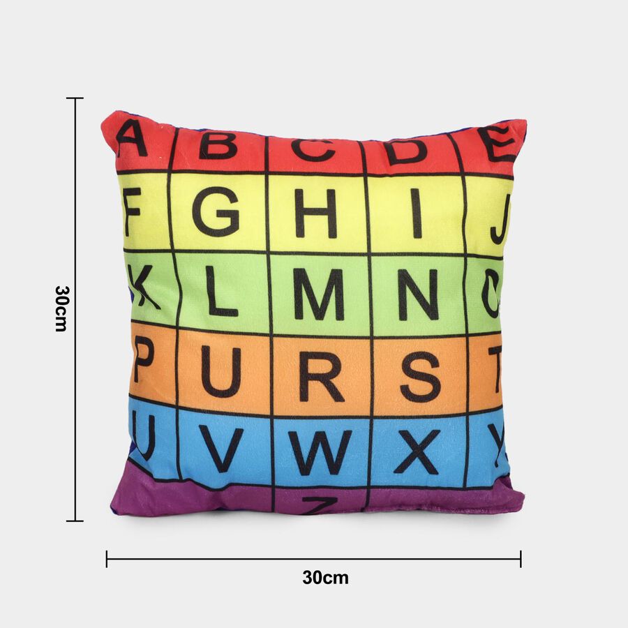 Multicolor Fabric Cushion, , large image number null