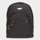 Women's Black Fabric Backpack, , small image number null