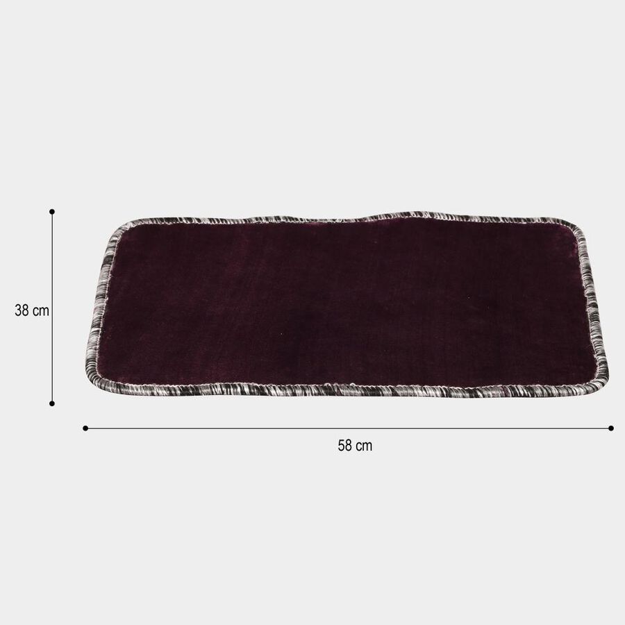 Purple Polyester Door Mat, , large image number null