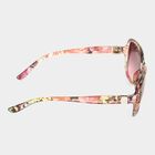 Women's Plastic Gradient Round Sunglasses, , small image number null