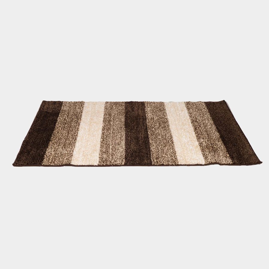 Brown Polyester Bedside Runner, , large image number null